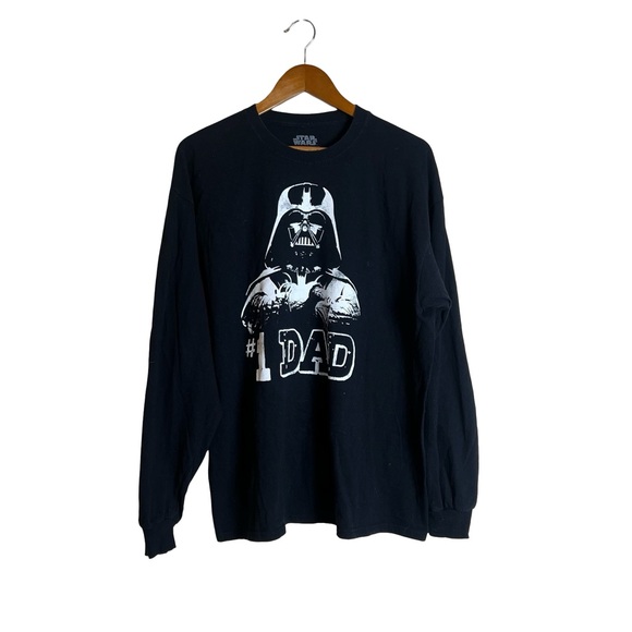 Star Wars Other - Star Wars #1 dad long sleeve‎ graphic tee